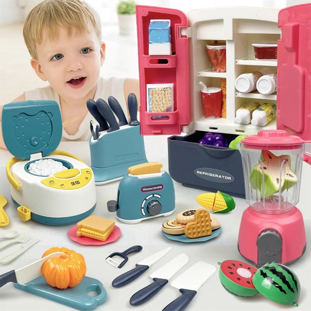 Kitchen Kids Baking Set - Grappige veelkleurige kookset Plastic magnetron bakset