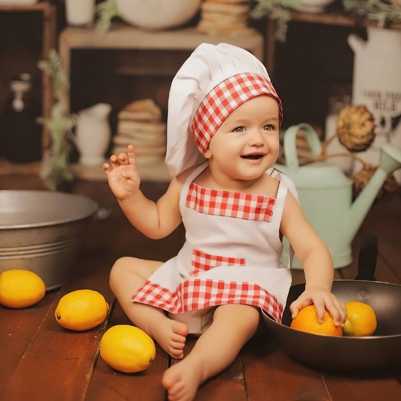 Kinderen Chef-kok Schort Hoed  - Kitchen Kids Baking Set recensie en prijs