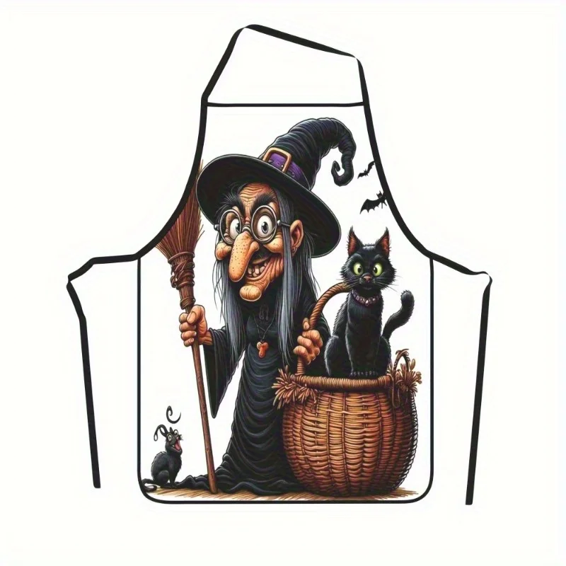 1pc heks en zwarte kat thema s - Kitchen Witch Baking recensie en prijs