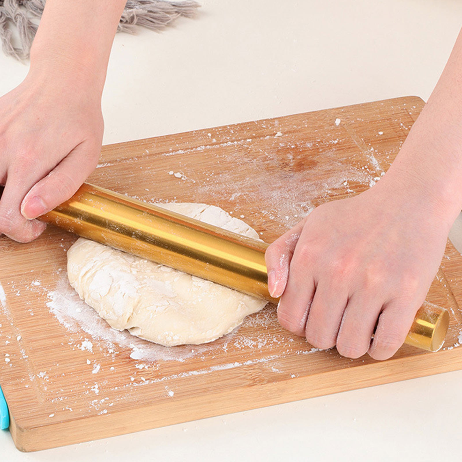 Gouden deegroller bakgereedsch - Kitchen Roller Baking recensie en prijs