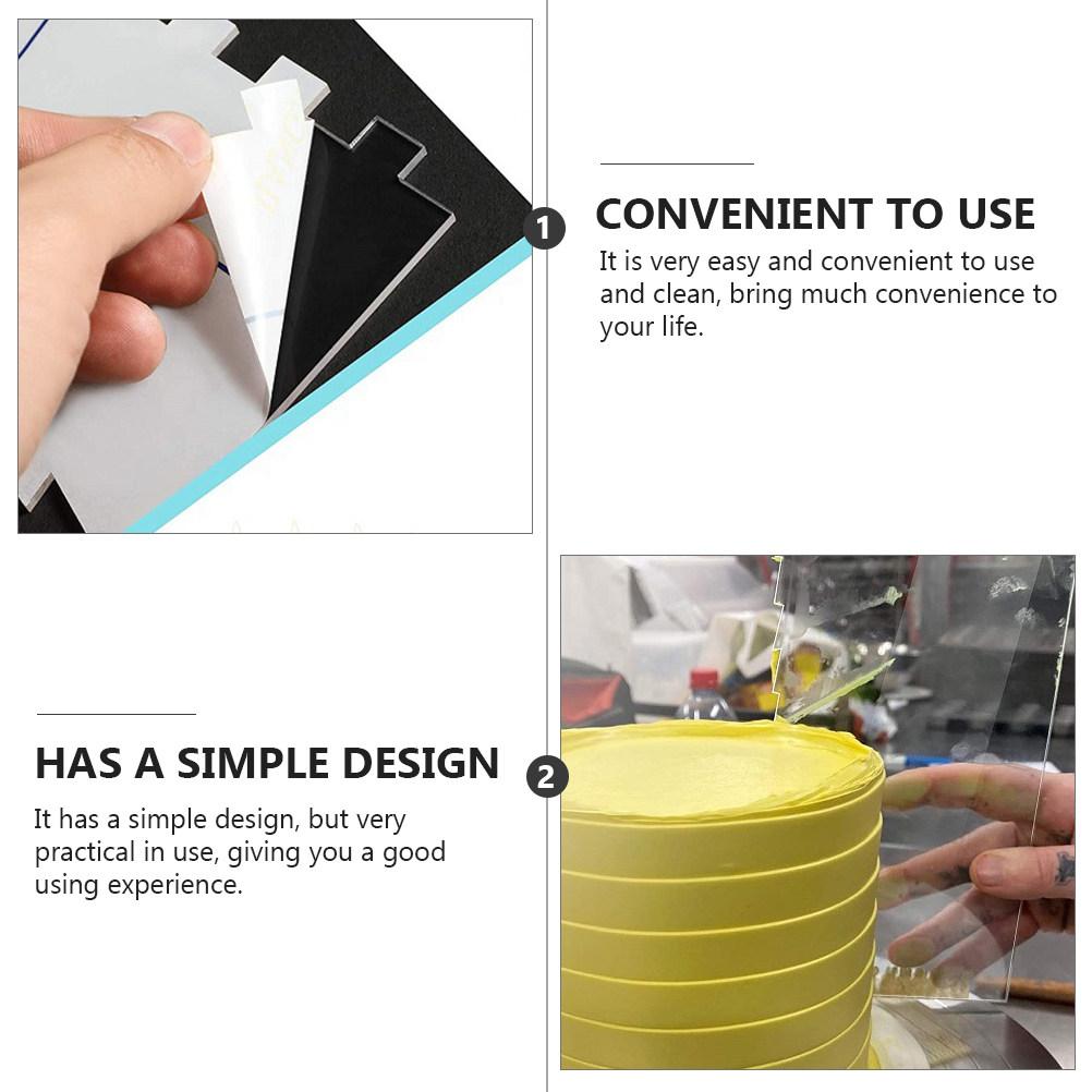 Acryl taartspatelset, 6 stuks, - Baking Kitchen Set recensie en prijs
