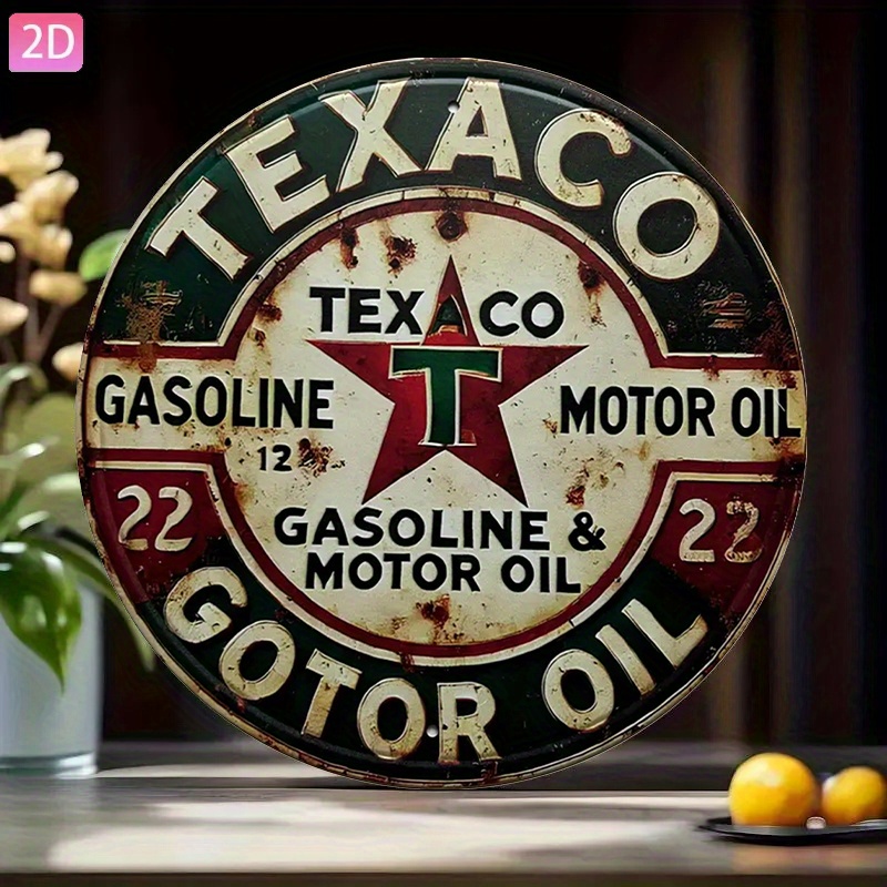 Vintage Texaco-oliebord van me - Kitchen Uncle recensie en prijs